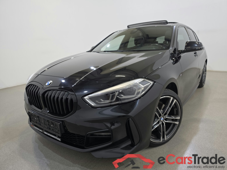 BMW 116d M-Sport Aut. Pano LED-Xenon Navi 1/2 Sport-Leather KeylessGo Klima PDC ...