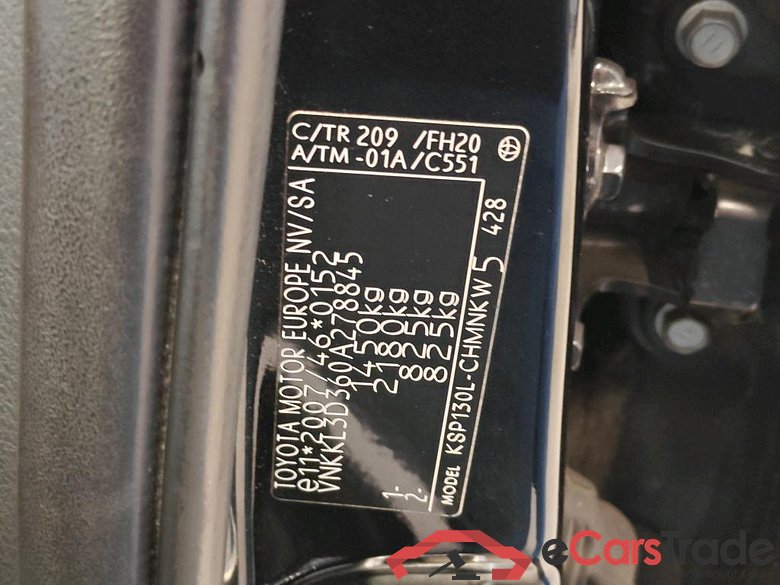 Toyota Yaris 1.0 VVT-i Comfort 5d #6
