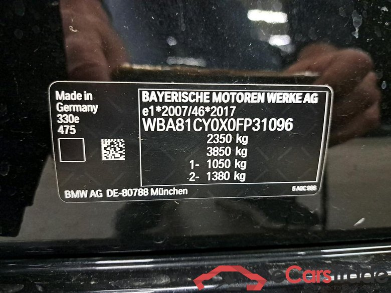 BMW - BMW 3 TOURING 330e 292PK With Climatic & Navigation & Pack Travel With Pano Roof & Cruise Control & PDC Front & Rear  * HYBRID * #6