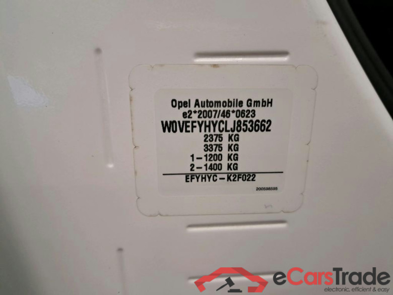 OPEL - OPE COMBO B/F Turbo 102PK 2.3T L2H1 Edition & Pack Professional & Rear Park Sensors #6