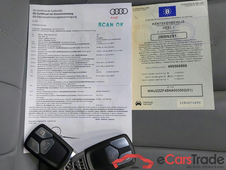 AUDI - AUD A4 AVANT 35 TFSi 150PK S-Tronic Advanced Business Pack Business Plus With Heated Seats & Assistance City * PETROL * #4