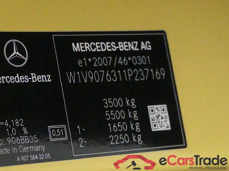 Sprinter III Kasten RWD/AWD 311/314/316 CDI RWD L1 (907.631) 2.1 120KW MT6 E6 #5