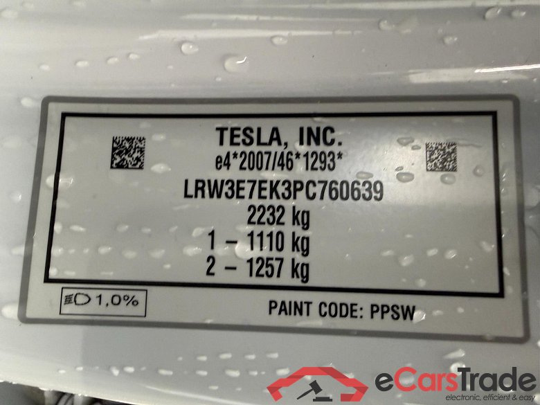 TESLA Model 3 Langstreckenbatt. Allradantrieb Dual Motor 4d 366kW #5