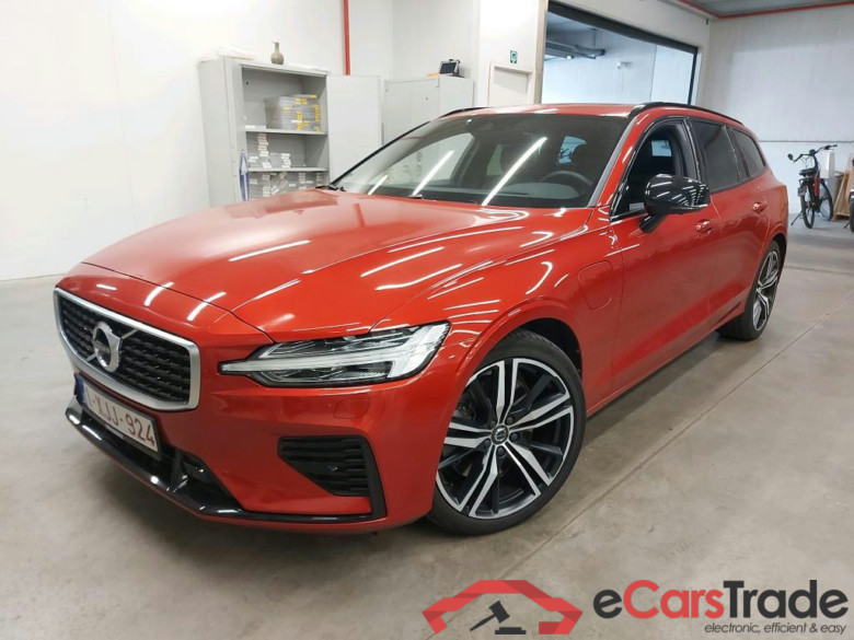 VOLVO - VOL V60 T8 PHEV 392PK 4x4 Geartronic R-Design Pack Xenium With Moritz Leather & IntelliSafe Pro & Light & Winter & Versatility Pro & Head Up & Harman Kardon & 360 Camera & 19 Inch * HYBRID * #1