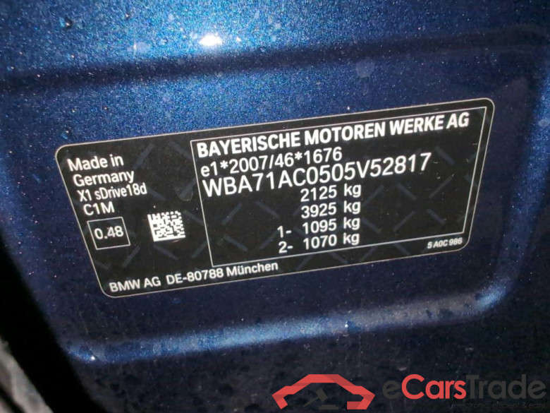 BMW - BMW X1 sDrive18dA 136PK Advantage Pack Business & Apple Carplay Prep & Rear Camera #6