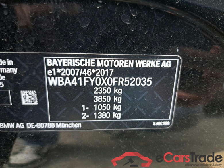 BMW - BMW 3 TOURING 320e 204PK        ***              TOTAL LOSS               ***              With Climatic & Navigation   * HYBRID * #6