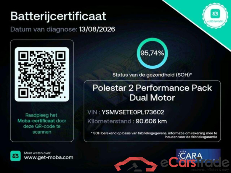 Polestar 2 LRDM Perf. 82 kWh #6