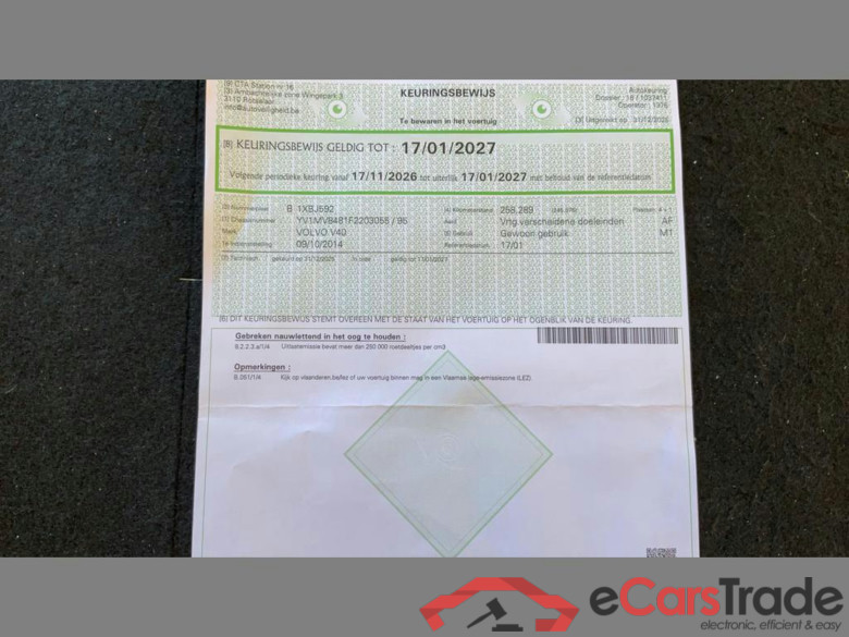 VOLVO V40 Dsl V40 1.6 D2 Momentum #6