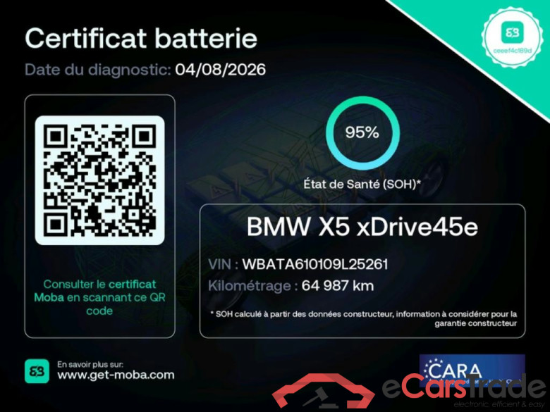 BMW X5 / 2018 / 5P / SUV xDrive45e 394ch Lounge BVA8 Hybride #2