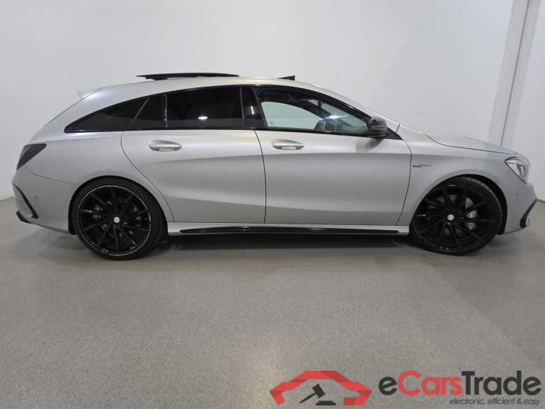 Mercedes CLA 45 SB 4MATIC AMG Night Aut. Pano LED CarPlay Navi 1/2 Sport-Leather-Alcantara KeylessGo Camera Klima PDC ... #5
