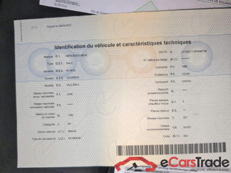 MERCEDES-BENZ CLASSE GLC DIESEL (X253) - 201 GLC 200 d Business Solution #5