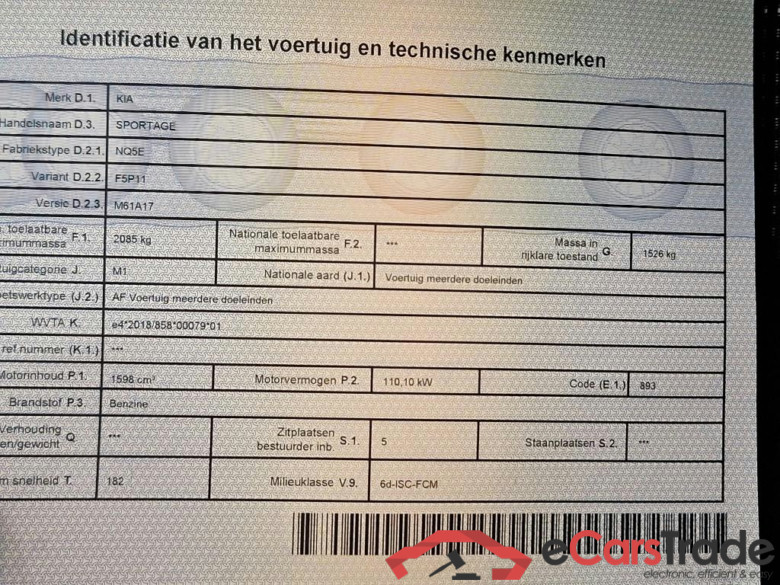 KIA SPORTAGE 1.6 T-GDI 150 PULSE #1
