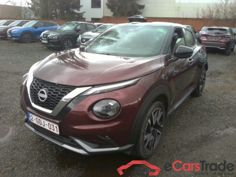 Nissan Juke 1.0 DIG-T N-Design Aut. LED Virtual Ambient Navi-Pro 1/2 Sport-Leather KeylessGo Klima PDC ...