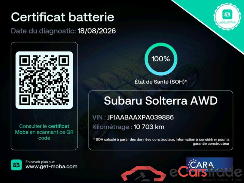 SUBARU Solterra / 2023 / 5P / SUV BEV 160 kW COMFORT AWD #2