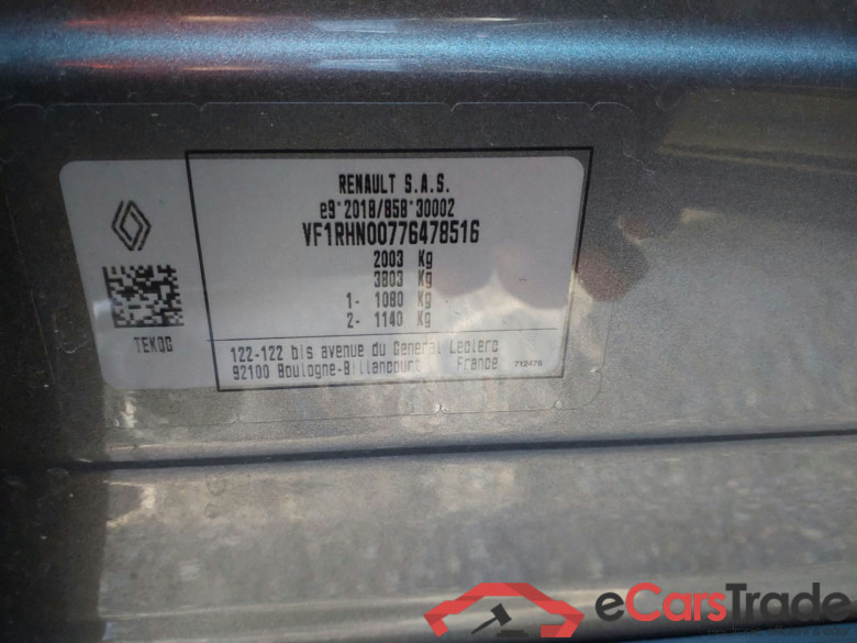 RENAULT AUSTRAL mild hybrid 160 (116kw) auto Techno #5