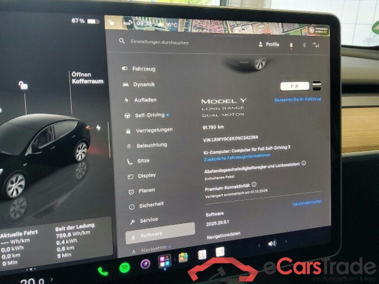 Tesla Model Y (01.2021->) DE - SUV5 Dual, Maximale Reichweite Dual AWD, 2021 - 2025 #6