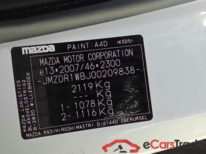 Mazda MX-30 (DR)(05.2020->) DE - SUV5 e-SKYACTIV, Advantage, 2022 - 2025 #4