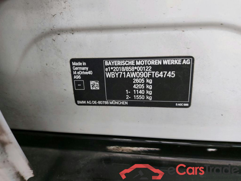 BMW I - BMW I4 eDrive40A 340PK M Sport Pack Business * ELECTRIC * #6