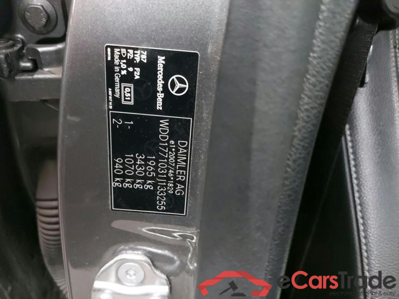 MERCEDES - MER A BERLINE  A 180 d 116PK DCT Business Solution #6