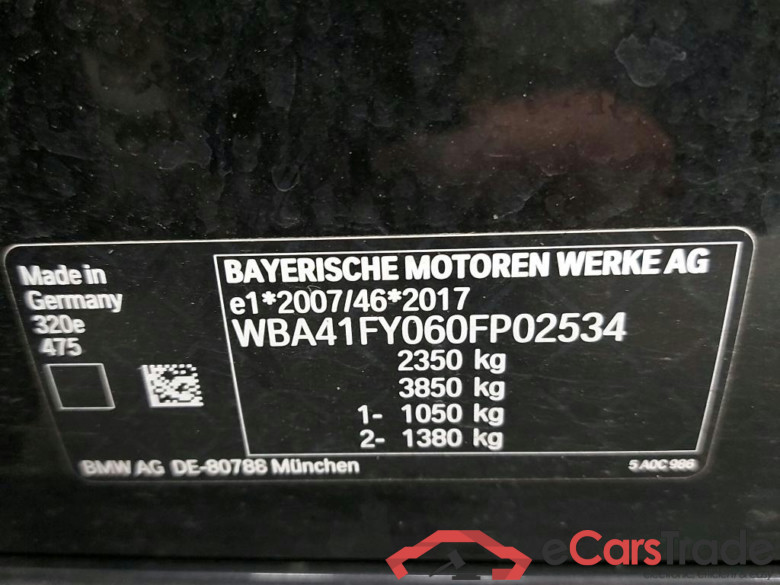 BMW - BMW 3 TOURING 320eA 204PK Pack Driving Assistant Leather * HYBRID * #6
