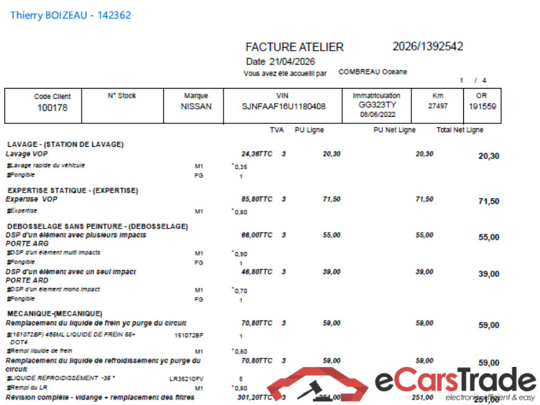 Juke / 2019 / 5P / Crossover DIG-T 114 BVM6 Business Edition / PRÊT A VENDRE #4