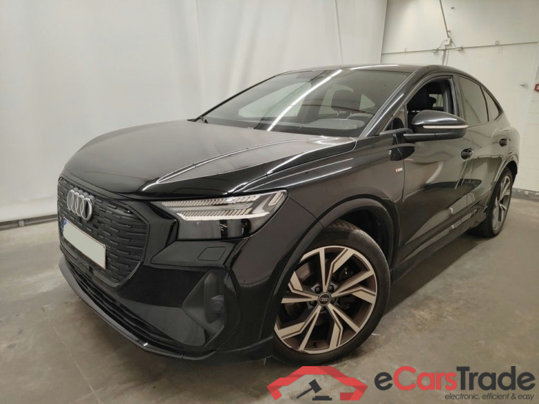 Audi Q4 E-tron Sportback 50 Quattro S-Line Ext. Aut. Pano LED-Matrix Virtual ACC Navi Leather KeylessGo Klima PDC ...