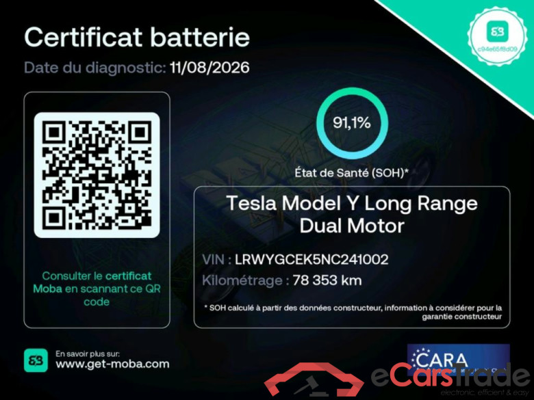 TESLA Model Y / 2020 / 5P / SUV Grand Autonomie Dual Motor AWD #2