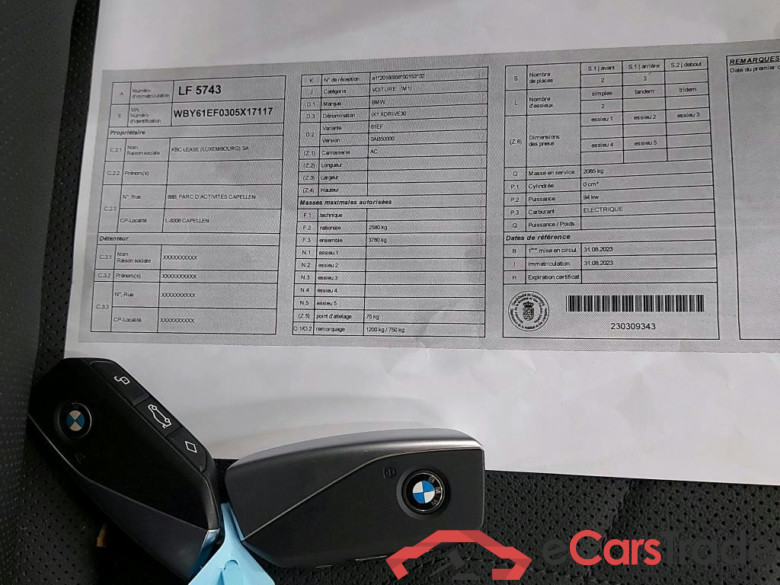 BMW I - BMW IX1 xDrive30 313PK With Climatic & Navigation & Heated Seats & Park Sensors Front & Rear  * ELECTRIC * #4