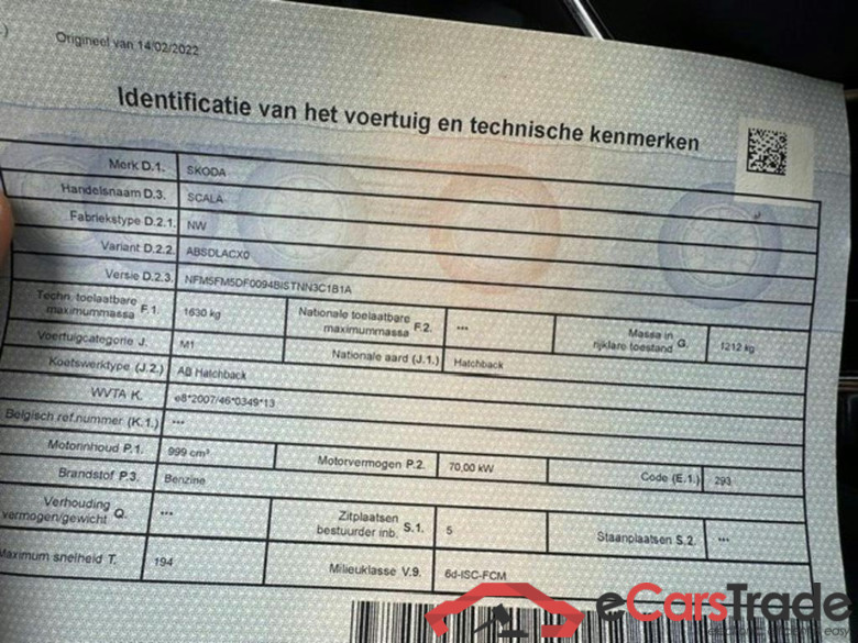 SKODA Scala 1.0 TSI Clever #4