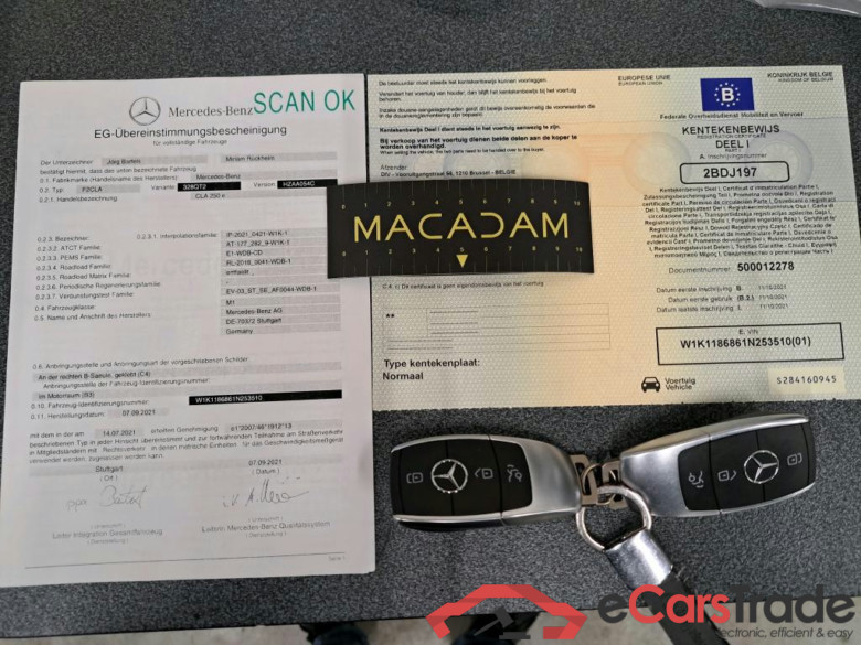 MERCEDES - MER CLA SHOOTING BRAKE 250 e 218PK DCT Business Solution AMG & Pack Plus & Pack Driving Assistance & Towing Hook * HYBRID * #4