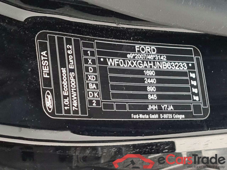 FORD Fiesta 1.0 EB Connected #4