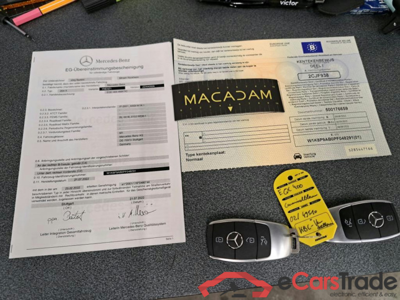 MERCEDES - MER EQC 400 4MATIC 408PK Business Solution & Smartphone Integration & Towing Hook With ESP  * ELECTRIC * #4