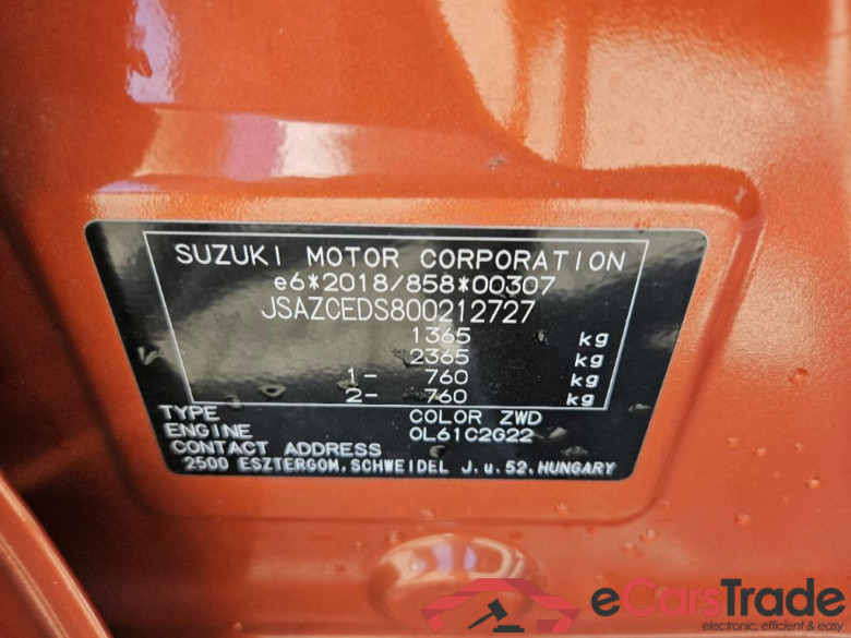 SUZUKI Swift 60 kW #1