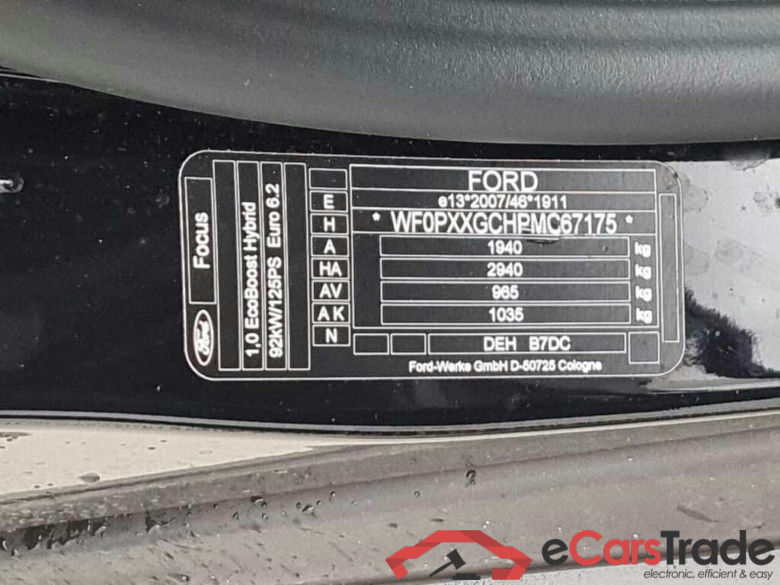 FORD Focus Wagon 1.0 EBH Tr Ed. bns #4