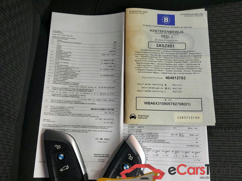 BMW - BMW 2 GRAN TOURER 220dA 190PK Advantage Pack Business Plus & Travel & Driving Assistant Plus & Removable Trailer Hook & Rear Camera #4