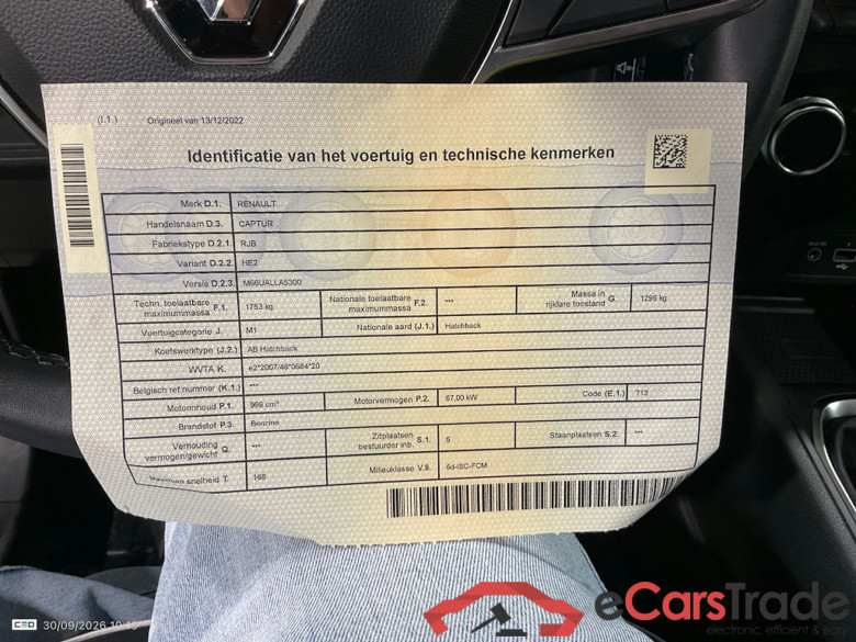 RENAULT CAPTUR 1.0 TCE 90 TECHNO #5