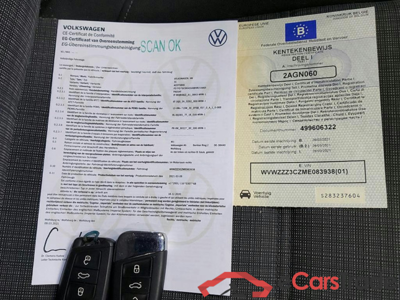 VOLKSWAGEN - VW  PASSAT VARIANT TDI 150PK DSG7 Style Business With Electric Foldable Trailer Hook #4