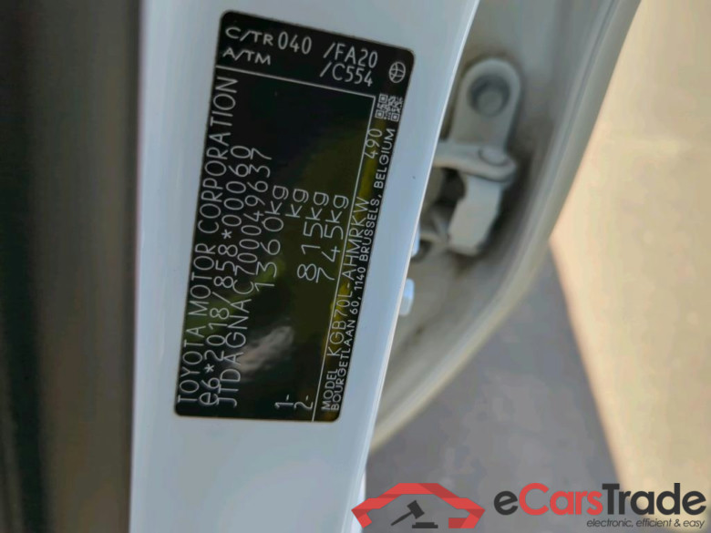Aygo X 1.0 53KW MT5 E6d #4
